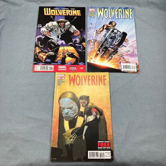 Wolverine Marvel Comics 2009 & 2014 Lot of 7 Assorted Issues #3+ - Picture 3 of 3